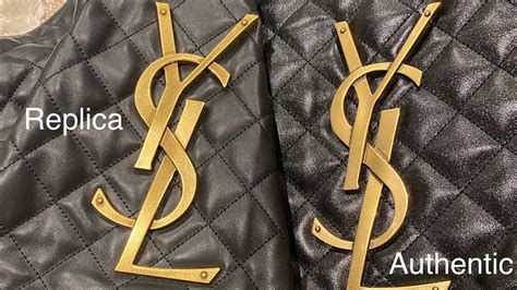 real vs real YSL bags